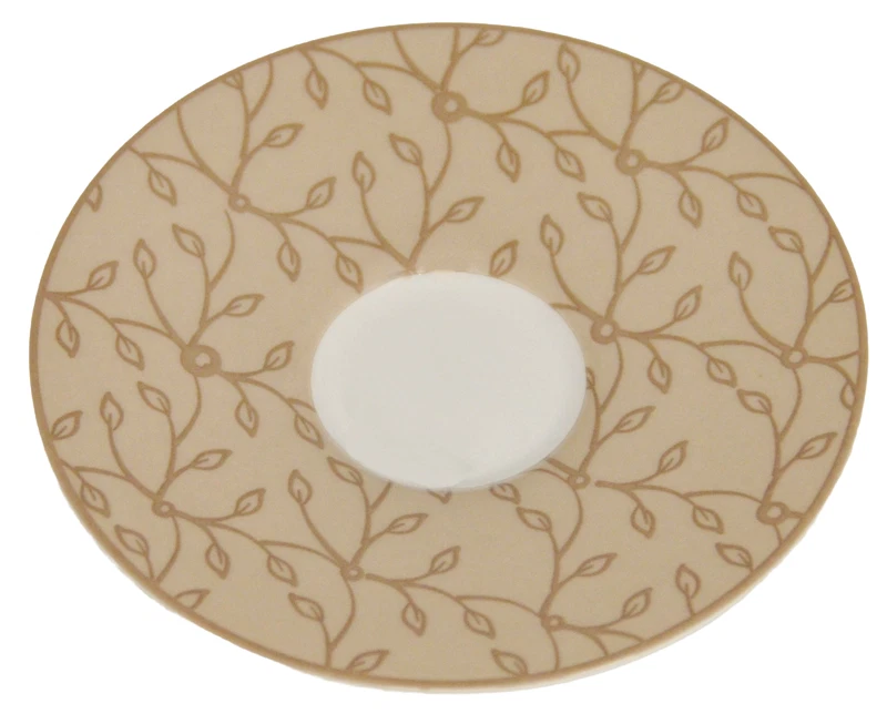 Tazze Tazzine Caffè Set per 4 Villeroy & Boch Flora Caramel Porcellana Marrone, fotografia 3 di 8