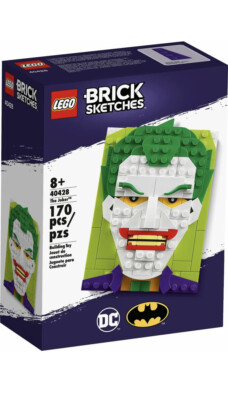 LEGO Steinskizzen: DC BATMAN The Joker (40428) - Brandneu und versiegelt