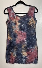 Y2K One Of A Kind Brand Fairy Grunge Mini Dress Size S Tie Dye Boho Festival 90s