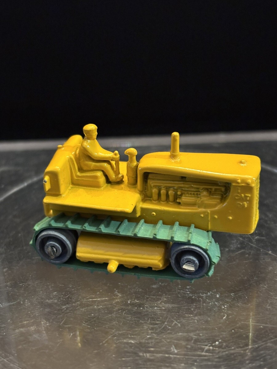 ミニカー MATCHBOX No.8 CATERPILLAR TRACTOR Vintage MATCHBOX No 8 MOKO LESNEY Caterpillar Tractor Minty