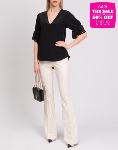Tee-shirt - manches courtes NAF NAF Femme S - FR36 pas cher en Achat