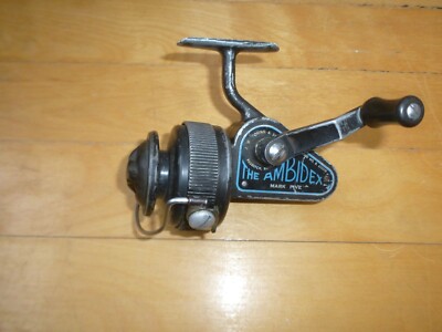 ambidex fishing reel sale Vintage Fishing reel The Ambidex, JW Young & Sons, Rough looking, great  working