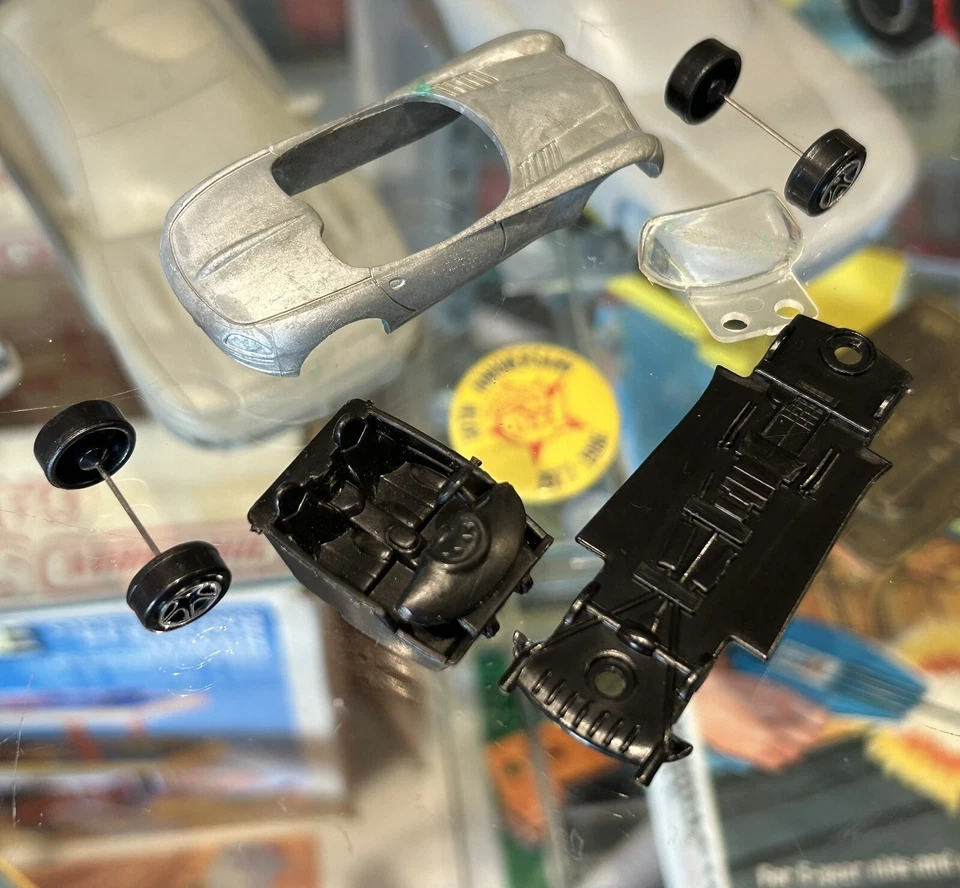 Preproduction Matchbox Dodge Copperhead Prototype blank base employee test shot - Image 3 of 4