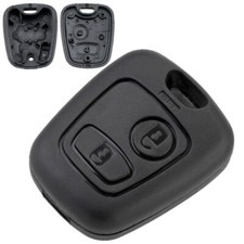 2 Button Remote Key Shell Case Fit For Citroen C1c2c3c4xsara Picassopeugeot