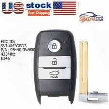 Remote Key Fob for Kia Optima Sportage 2014-2016 95440-3W600 433Mhz ID46 3Button