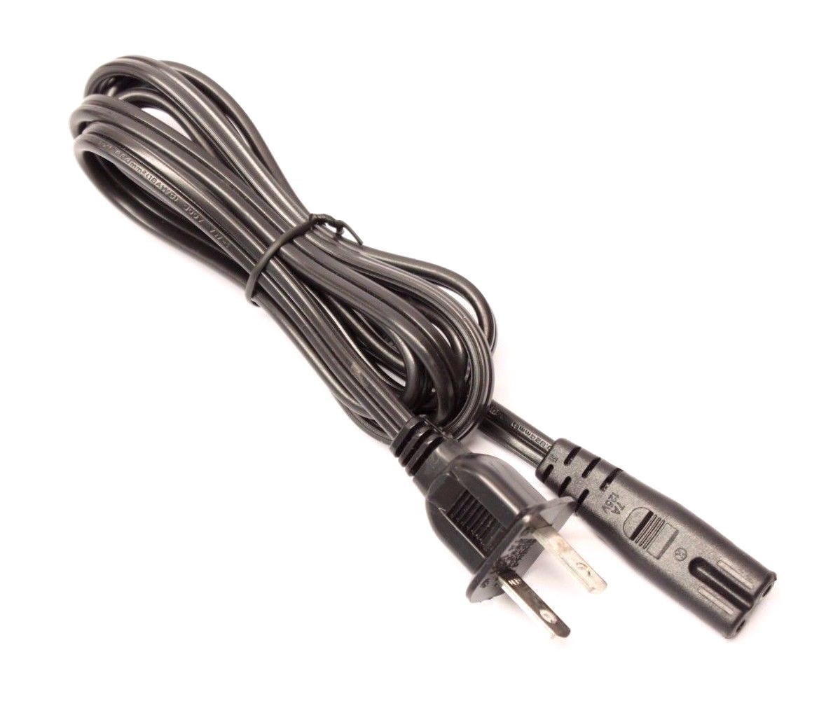 5FT 2 Prong Figure 8 AC Power Cord Cable Plug for PS3 Slim Dell Laptop Adapter eBay
