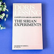 The Sirian Experiments Canopus In Argos Archives - By Doris Lessing