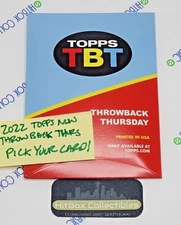 2022 Topps Now Throwback Thursday TBT PYC Pick 1976 2001 Rodriguez Torkelson RC