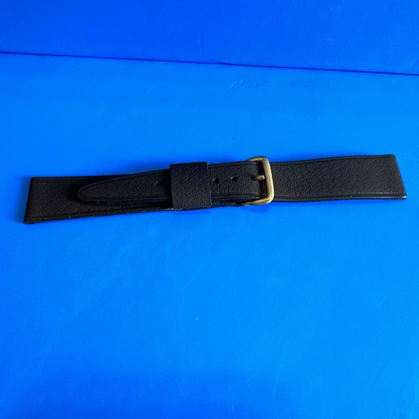 11/16" Kreisler Vintage Watch Band 17mm Saddle Leather 1960s1970s New