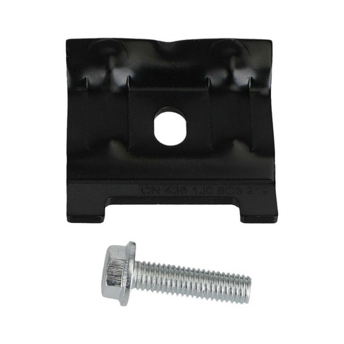 1J0803219 N10109210 Battery Hold Down Clamp Bracket + Bolt For VW Golf Mk5 Mk6 - Picture 3 of 11