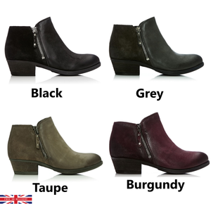 moda in pelle besti ankle boots