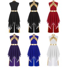 Kids Girls Outfit Casual Robe And Pants Party Dresses Photo Shoot Dress Church