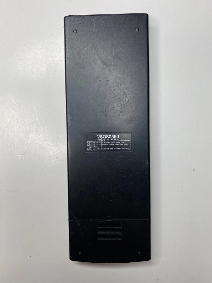 Quasar VSQS0580 Q54 TV VCR Remote Control for VH5655YE VH5675 VH5675K Panasonic - Image 4 of 4