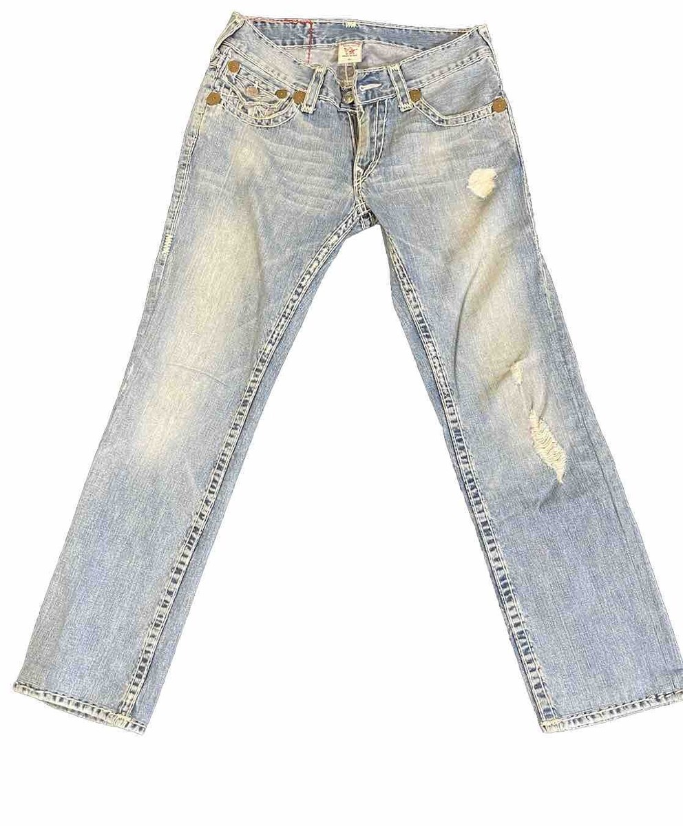 True Religion BILLSUPER T USA正規 美品 vintage true religion jeans Billy Super T Size 31 Damage