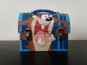 NEW Thermos Metal Looney Tunes TIN Lunch BOX Collector Collection Bugs bunny Taz