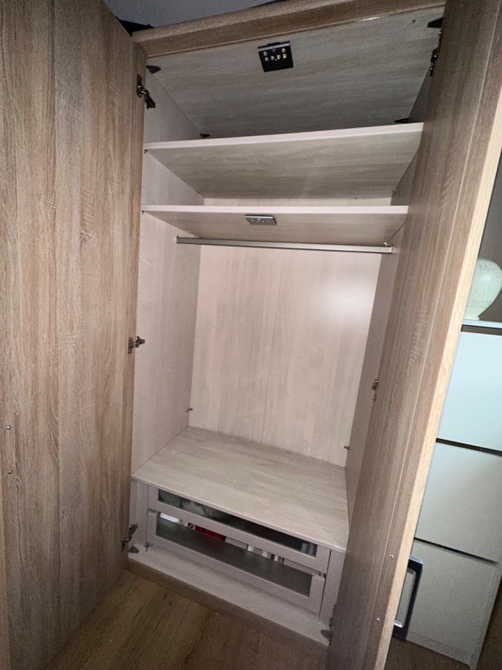 Overbed Storage units with bed frame walkin corner wardrobe and double