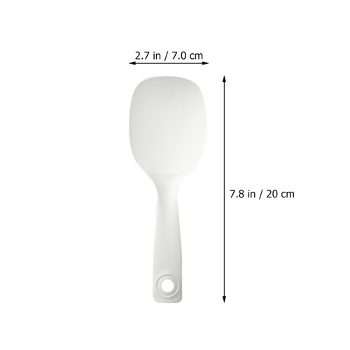 Non-stick Rice Spoon Flat Plastic Cooker Accessory Thickened Stainless Steel - Picture 11 of 12