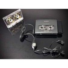 Sony Walkman Portable Cassette Playre WM-EX641 Rare Vintage Black Used F/S