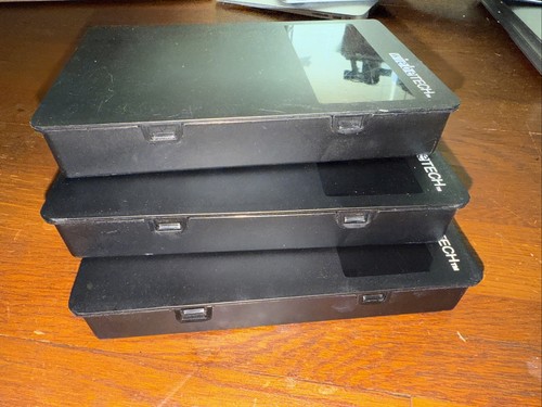 Lot Of 3 3.5 inch HDD Plastic Storage Case Used - Afbeelding 3 van 5