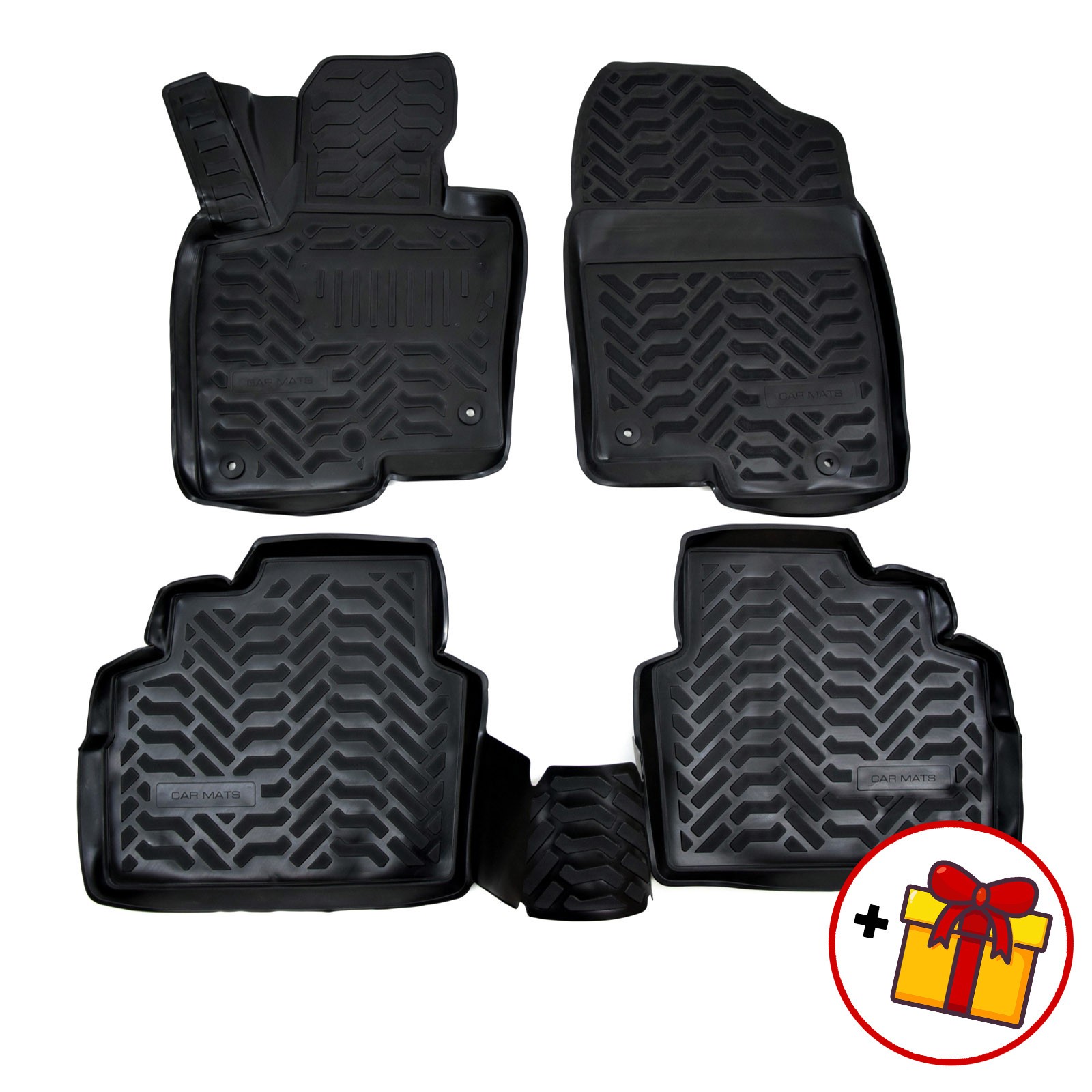 Tapis de sol étanche 3D pour Mazda CX-5 avec rebords hauts anti-saleté 4 pièces