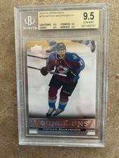 2013-14 Upper Deck Young Guns Nathan MacKinnon #238 BGS 9.5 True Gem