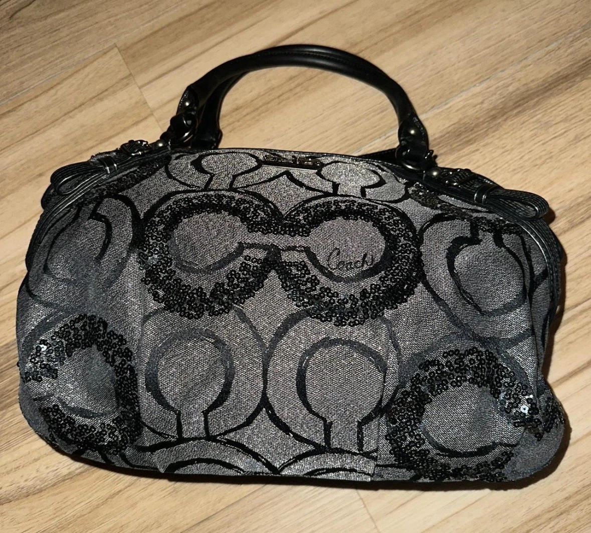 Coach Madison Sequin Satchel/Top Handle Bag Handbags & Bags for