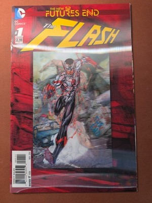 DC THE FLASH: FUTURE'S END #1 2014 3d Changing Cover