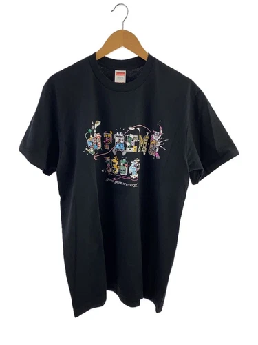 T shirt Supreme noir L occasion
