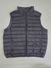 Hawk Men s Puffer Vest Black Size Large Insul...