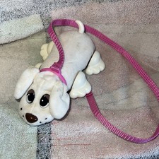 POUND PUPPIES Wiggle N Walk Pull Behind 7 " Dog Puppy 1996