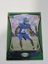 2024 Panini Certified - Rookies Andru Phillips #153 Green Mirror /5 (RC)