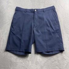 Peter Millar Salem Performance Golf Shorts Navy Blue Mens 34 ME0EB82