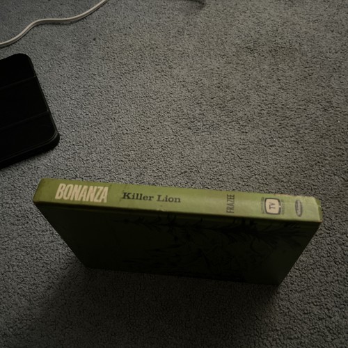 VINTAGE WHITMAN BONANZA KILLER LION HARDCOVER BOOK 1966 - Bild 3 von 3