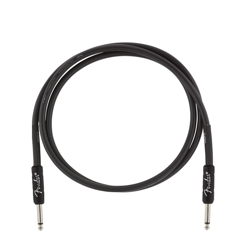 Fender Pro Series 5 foot Instrument Cable, Black (NEW)