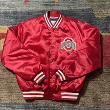 Vintage Ohio State Buckeyes Satin Swingster Jacket Sz XL Preowned