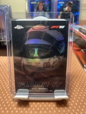 2025 Topps Chrome Formula 1 F1 Floor It REFRACTOR FI-9 Nigel Mansell