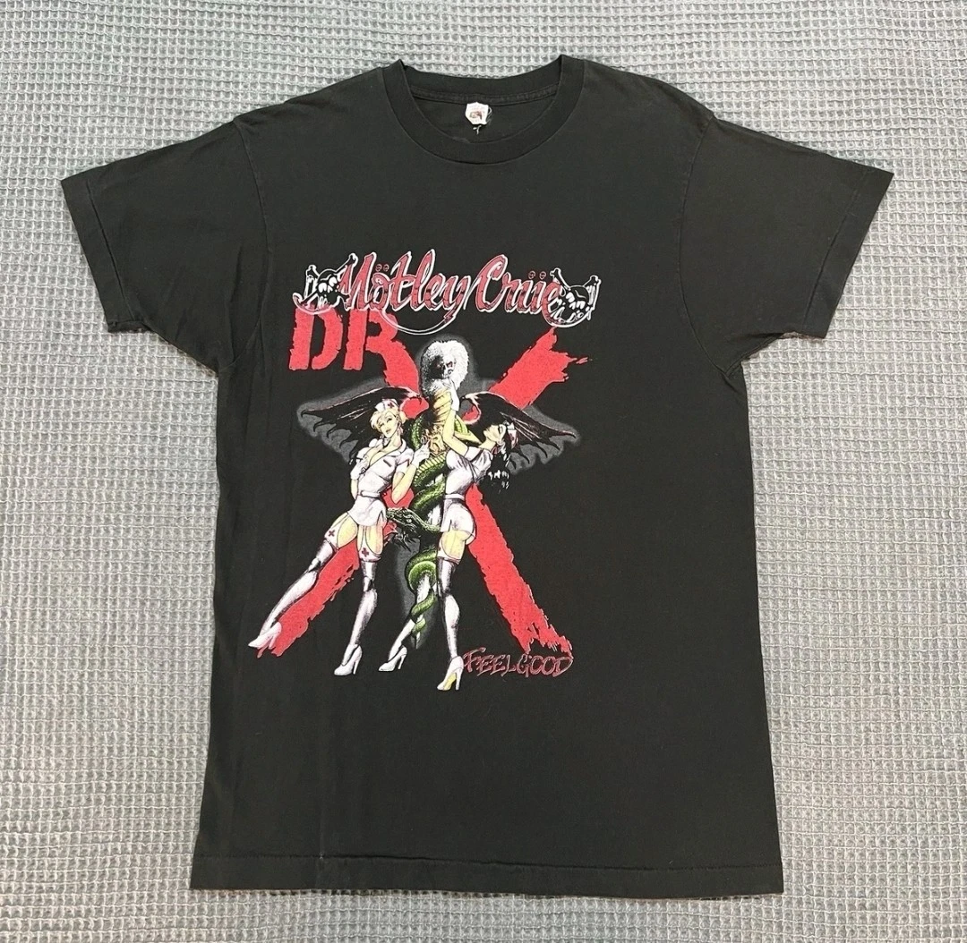Motley Crue Dr Feelgood Shirt In Men's Vintage T-Shirts for sale