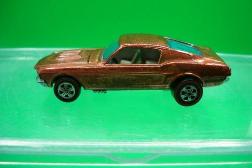 Custom Mustang 1967 Redline Hot Wheels Mattel Vintage COPPER?