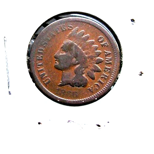 1866  Indian Head  1C cent,  circulated  Date is good