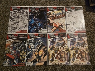 Transformers: Movie Prequel #1-4 + #1 RI Cvr & Special (IDW 2007) 2 Copies Of 1