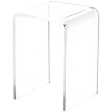 Plymor Clear Acrylic Vertical Square Display Riser, 3" H x 2" W x 2" D