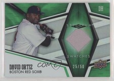 2008 Upper Deck Spectrum Swatches Green 25/50 David Ortiz #SS-DO2 HOF 6i2