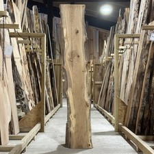 Oak Wood Slab Plank Board Waney Live Edge Kiln Dried Hardwood 1500 x 280 x 38