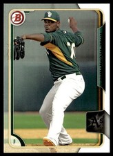 2015 Bowman Prospects Raul Alcantara Oakland Athletics #BP146