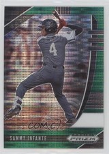 2020 Panini Prizm Draft Picks Green Pulsar Prizm Sammy Infante #PDP71 4xw