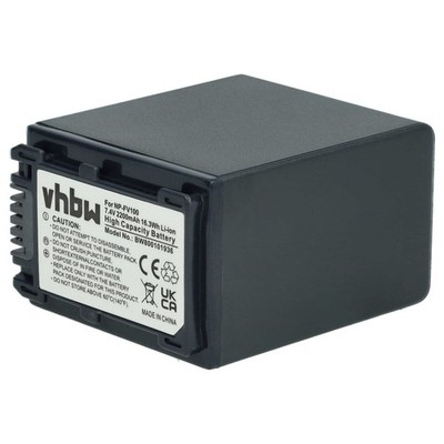 Akku für Sony ILME-FX6V ILME-FX3 NEX-FS100U NEX-VG10E NEX-VG10 2200mAh 7,2V