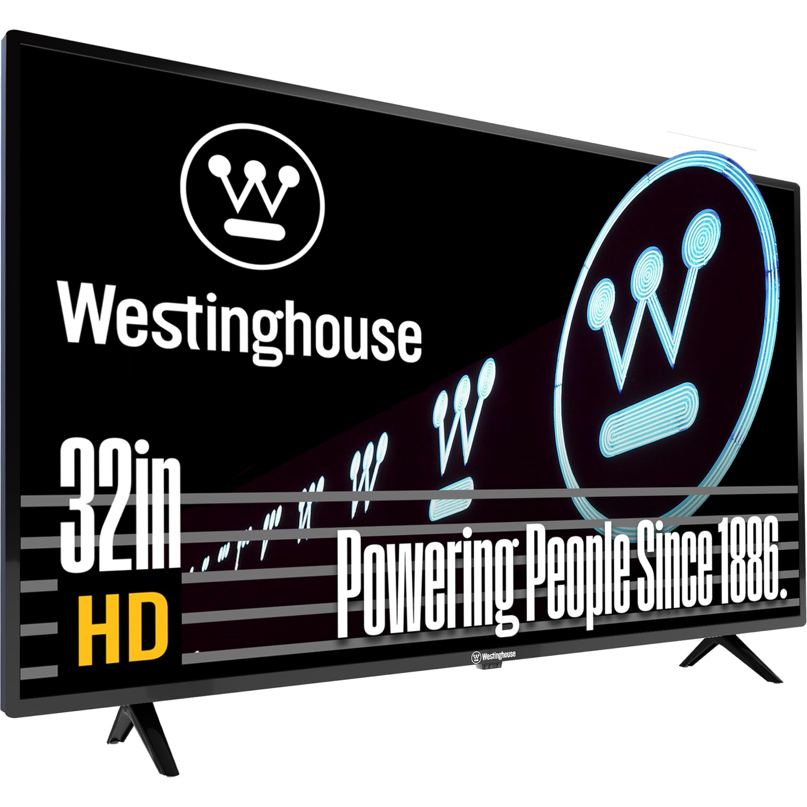 Westinghouse WD32HX1201 32 Inch HD LED Non-Smart TV for Fire Stick, Roku, Apple