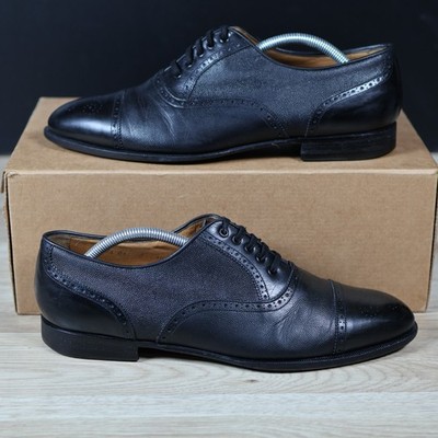 Men\'s Santoni cap toe lace up oxfords size 11 US made in Italy Santoni Italy Men main image 2