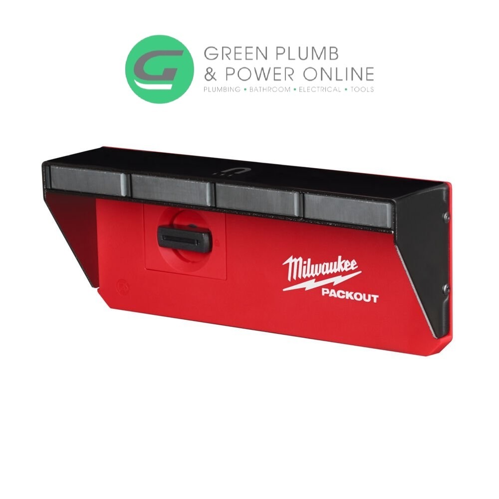 Milwaukee PACKOUT 234mm Wide 92mm High Medium Red Magnetic Rack 4932493378 - Image 6