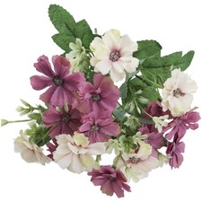 Arrangement de fleurs artificielles 15 têtes peul chrysanthème marguerite pour